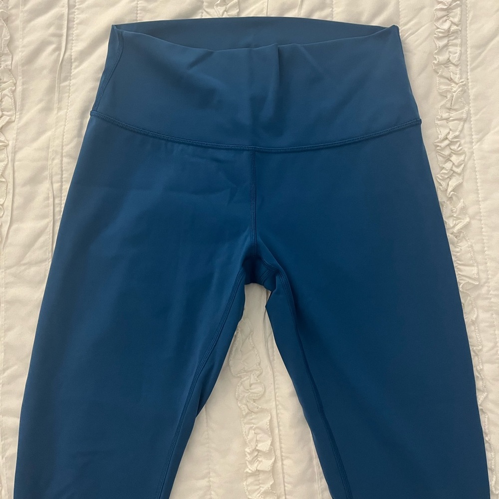 Lululemon leggings - size 8, blue
